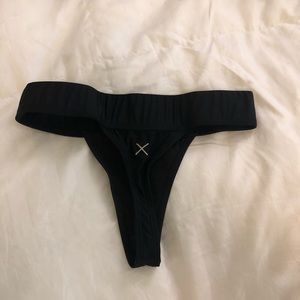 high waisted thong bikini